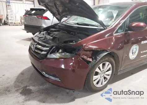 2014 Honda Odyssey Ex-L z USA, uszkodzony, nr VIN 5FNRL5H61EB135792